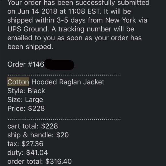 Supreme hooded raglan - Picture 4 of 7